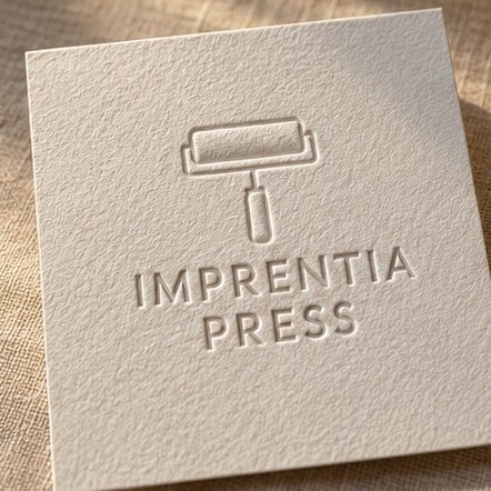 Custom Letterpress-Style Invitations